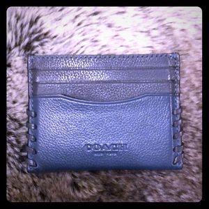 COACH New York card holder